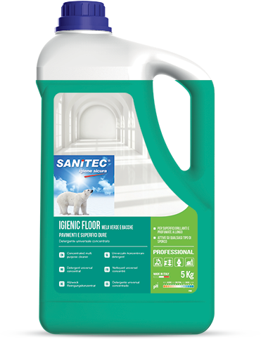 Lavapavimento SANITEC MATRIX con igienizzante lt. 5 - Arcobaleno Group Srl