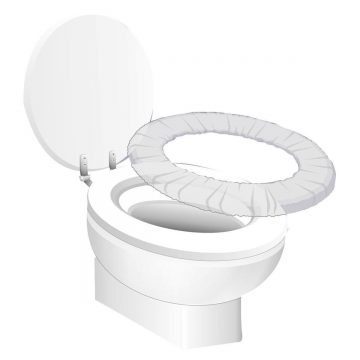 Copriwater monouso BULKISOFT pura cellulosa CONF. 200 pz.
