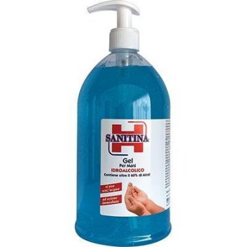 SANITINA GEL IDROALCOLICO LT. 1 CON EROGATORE