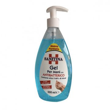 SANITINA GEL IDROALCOLICO ML 500 CON EROGATORE